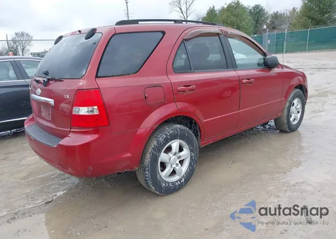2008 Kia Sorento Lx z USA, uszkodzony, nr VIN KNDJD735185792943